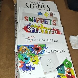 Scribble Books Set Of 5 Full Size